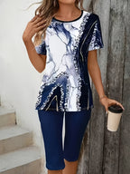 CONJUNTO ESTAMPADO PARA MUJER