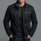 Victorielle Nova | Chaqueta vintage de algodón con cierre de cremallera