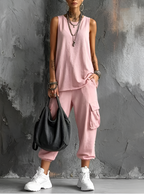 Noemi | Conjunto informal con un toque urbano