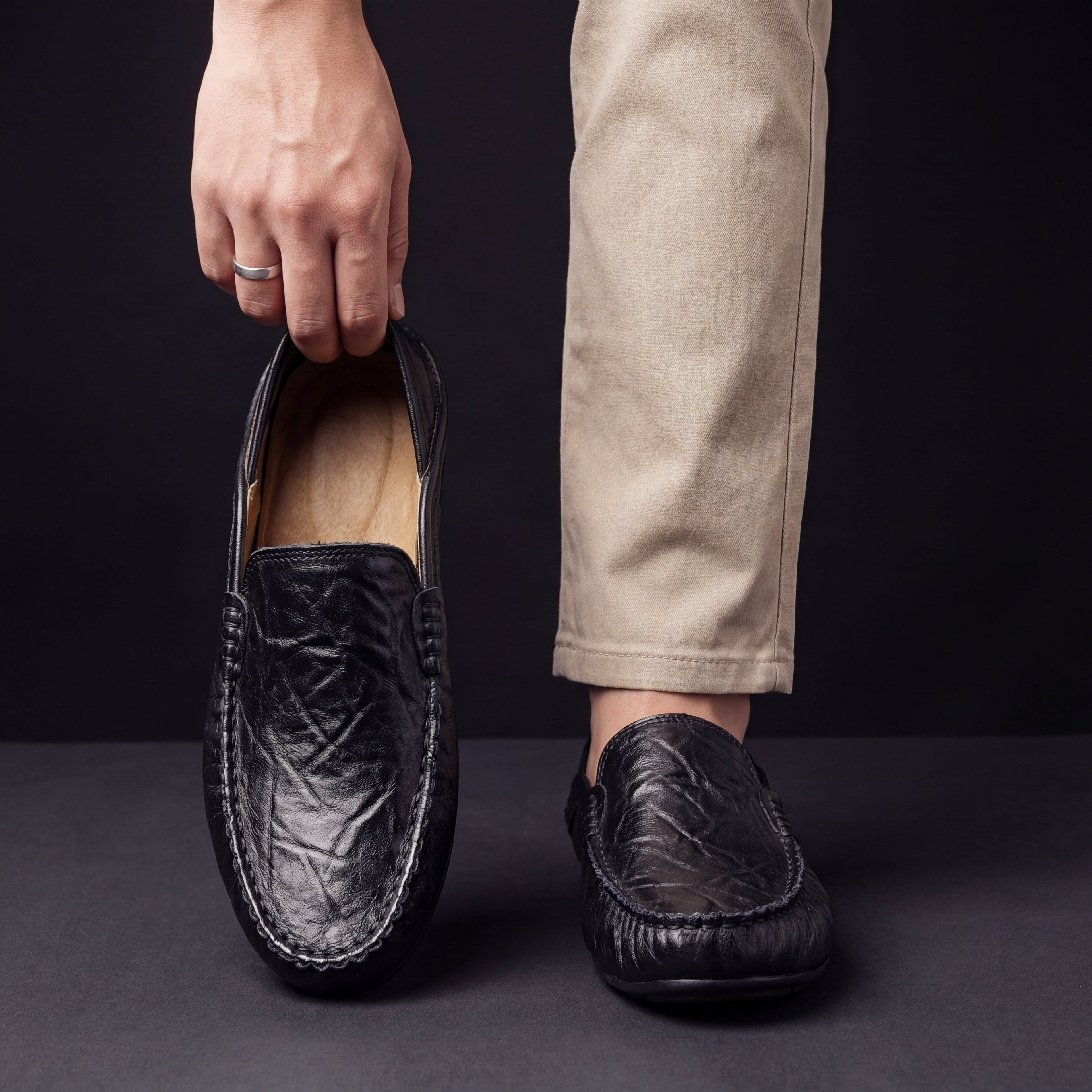 Jorin | Mocasines de cuero para Hombre