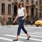 Pantalones de yoga elegantes con efecto moldeador