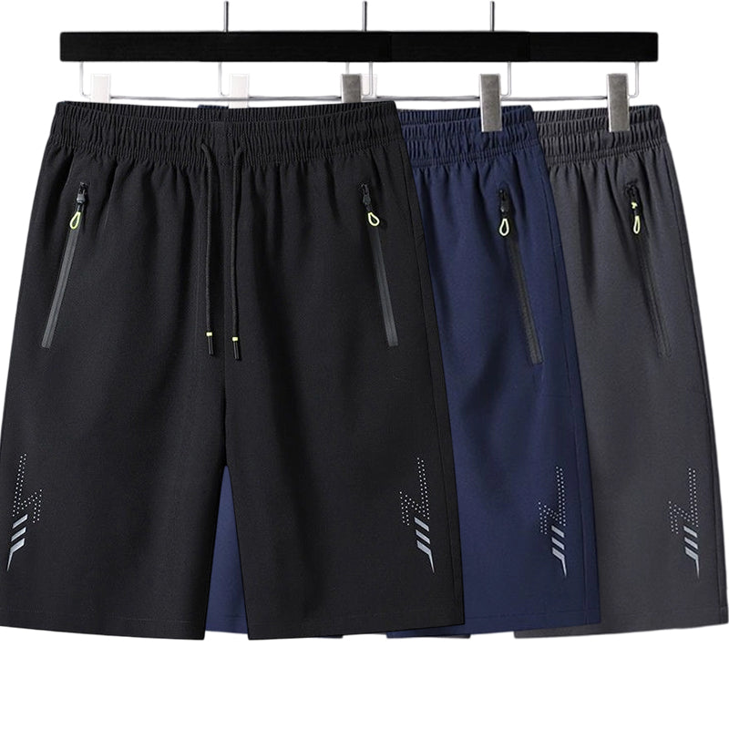 Pantalones cortos deportivos de secado rápido para hombre