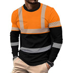 🏃‍♂️ Camiseta deportiva de manga larga para hombre – absorbe la humedad, con estampado discreto, para días activos