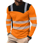 🏃‍♂️ Camiseta deportiva de manga larga para hombre – absorbe la humedad, con estampado discreto, para días activos
