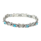 💎 ¡50% DESCUENTO! ✨ Pulsera magnética moderna – Strass, oro/plata & diseño de bienestar – Ajustable & elegante – perfecta para uso diario o como un regalo especial 💫